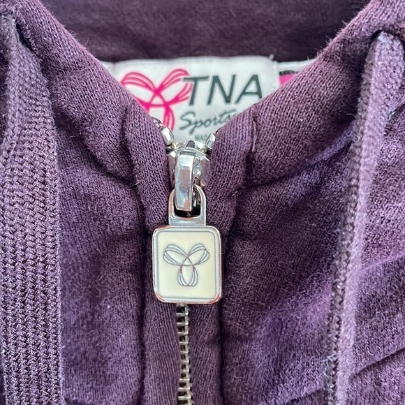 Aritzia Deep Purple Hoodie - Picture 5 of 11